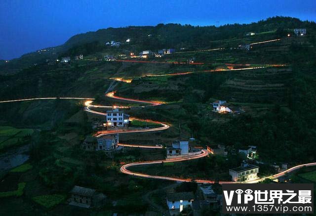 中国最弯的十一条盘山公路