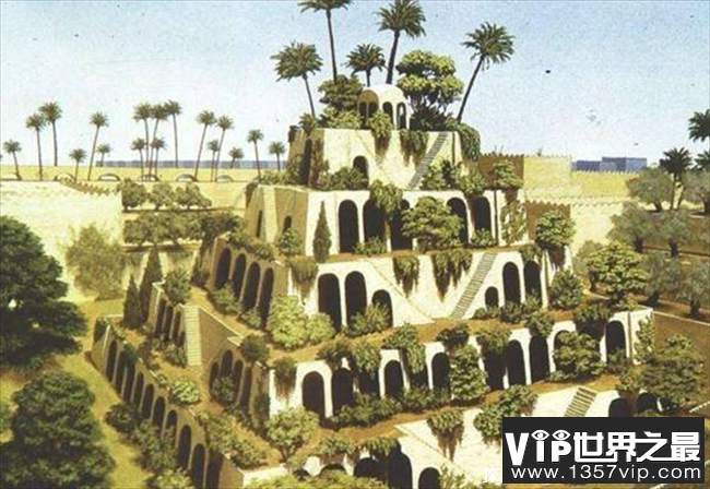 古巴比伦空中花园 修建于公元前六世纪(世界的奇迹)