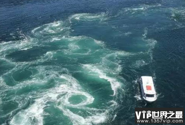 世界上最大的海洋漩涡 日本鸣门漩涡(直径达到30米)