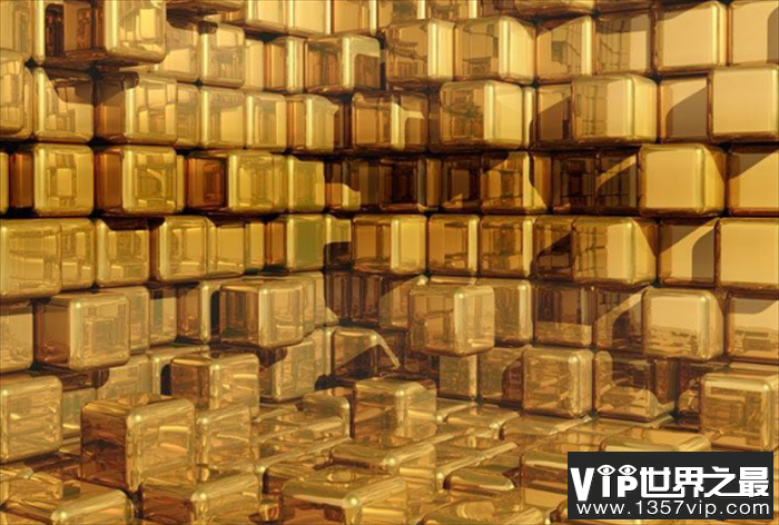 世界上最大的金砖 台北黄金博物馆园区金砖(重达440斤)