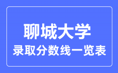 2023年高考多少分能上聊城大学？附聊城大学各省录取分数线一览表