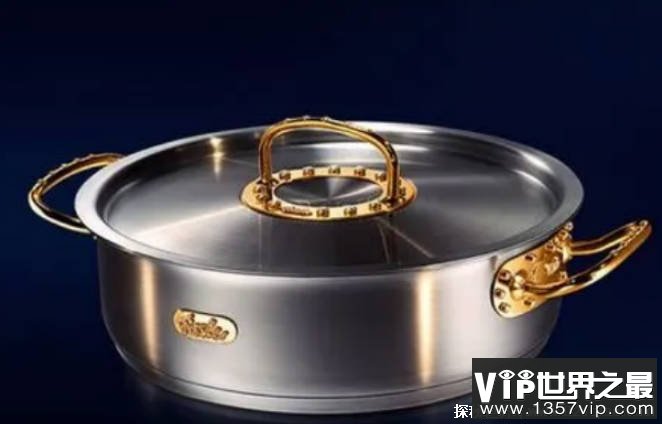 世界上最贵的炖锅 镶嵌重达13克拉的钻石(价值380万元)