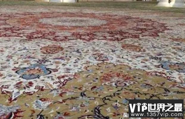 世界上最大的波斯地毯 耗资580万美金打造(手工制作)