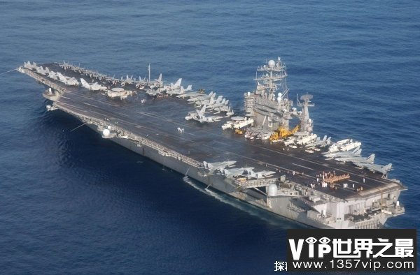 世界上最强大的航空母舰 尼米兹级核动力舰空母舰（美国）