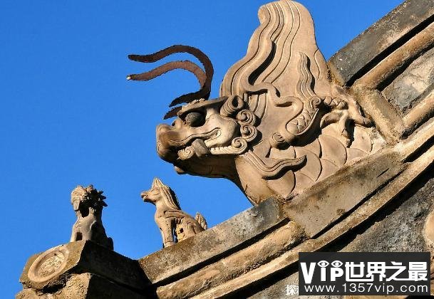 中国古代神话传说的神兽 嘲风是龙和凤凰后代(代表贵气)