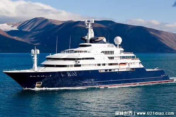 世界上十大私人游艇 阿兹玛号价格比较高(达5亿美元)