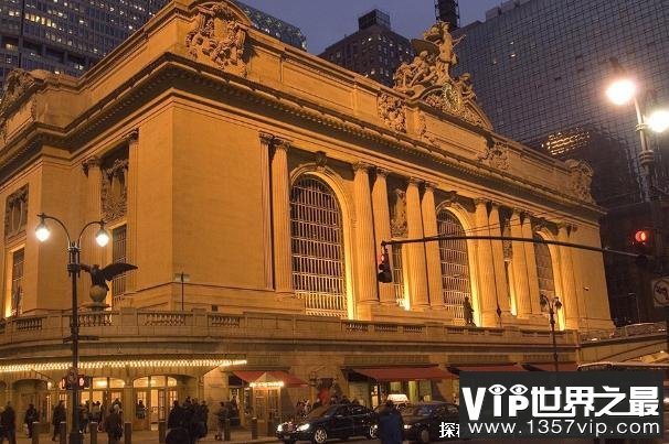 世界上最著名的火车站 纽约中央火车站较辉煌(始建于1903年)