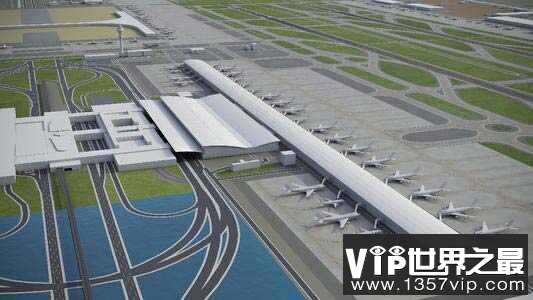 我国唯一有5条跑道的机场：上海浦东机场
