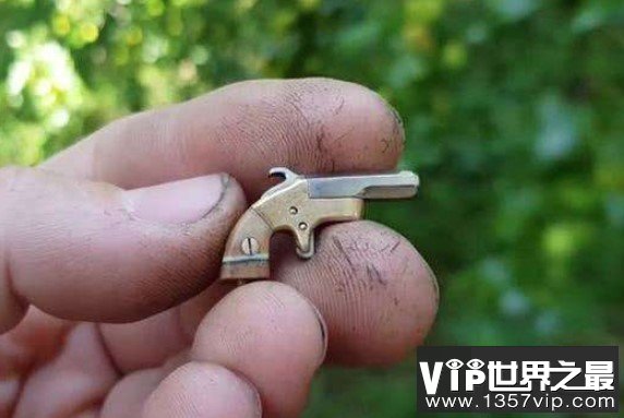 世界上最小的手枪，只有5.5厘米长