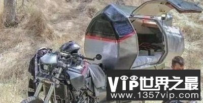 世界上最小的房车，摩托车上的房车你见过吗？