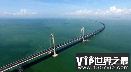 世界最长跨海大桥，中国港珠澳大桥全长55公里