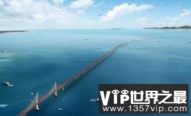 世界最长跨海大桥，中国港珠澳大桥全长55公里
