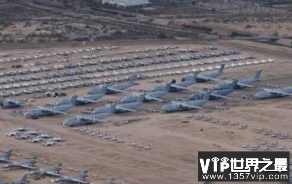 世界上最大的飞机坟场，拥有超过4400架各种型号的美军退役飞机