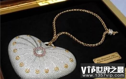 世界上最贵的手包，包身镶钻4500多颗,售价高达2516万元
