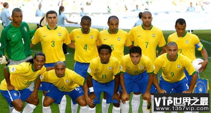 拿到世界杯冠军最多的队伍 辉煌的巴西队（世界杯）