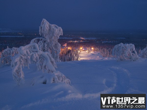 描写雪景唯美的段落