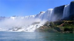 世界上最大的瀑布 横跨两个国家（尼亚加拉瀑布）