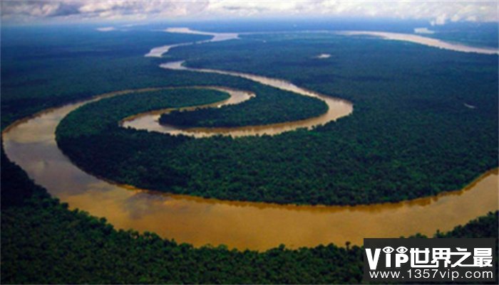 世界上流量最大的河流 每秒22万立方米（亚马逊河）
