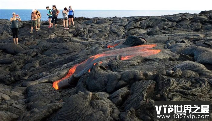 世界上最活跃的火山 基拉韦厄火山（活跃火山）