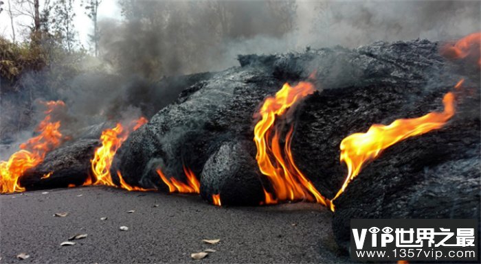 世界上最活跃的火山 基拉韦厄火山（活跃火山）