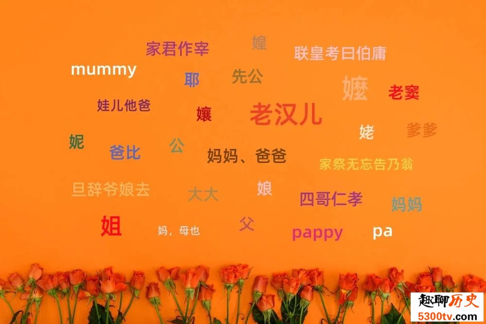 父亲母亲称谓的来源与变化