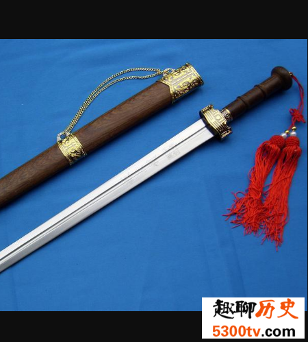 中国古代十大名剑，赤霄只排了第三名。