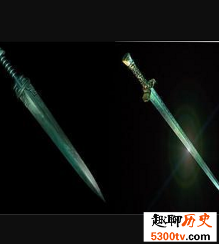 中国古代十大名剑，赤霄只排了第三名。