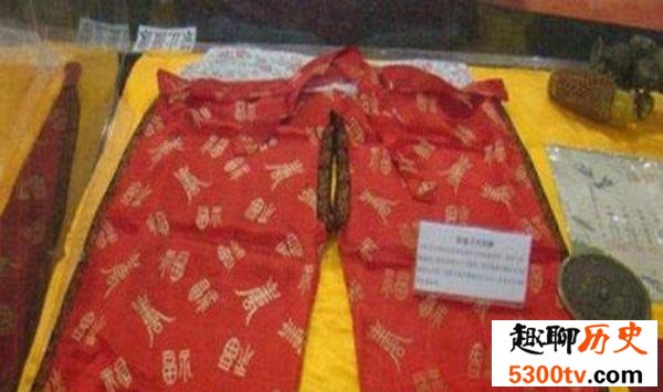 古代女子出嫁会把开裆裤做嫁妆