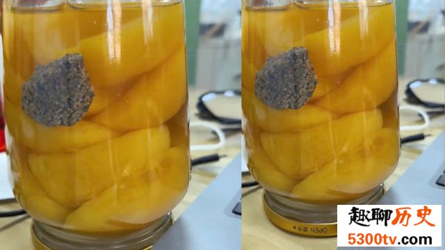 黄桃罐头中为什么会有石头