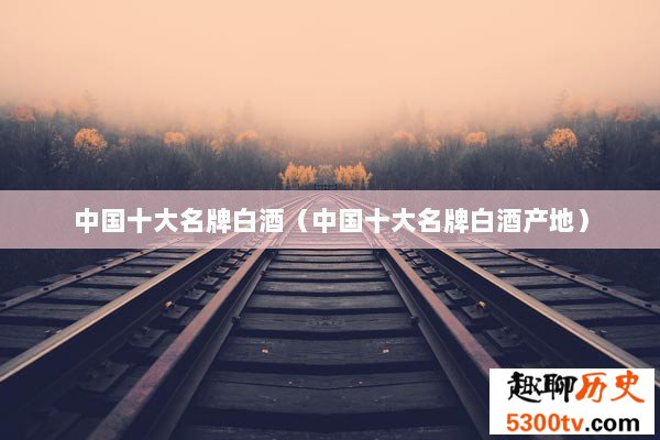 中国十大名牌白酒（中国十大名牌白酒产地）