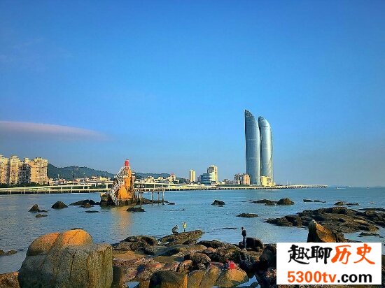2018中国最高塔——厦门双子塔 高度已达300米
