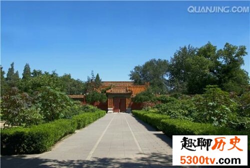 北京故宫紫禁城，是中国地标性的建筑物