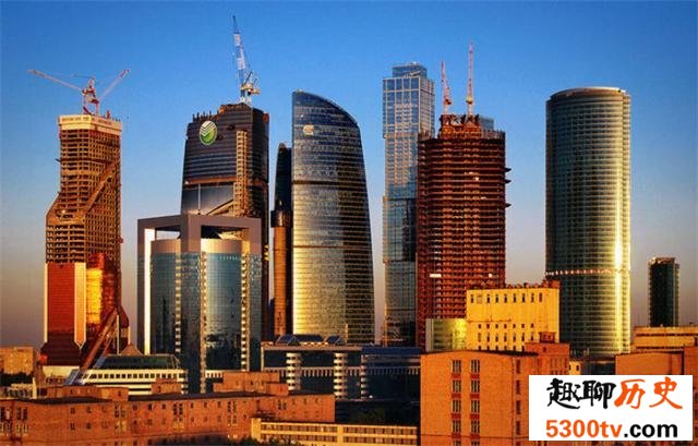 欧洲第一高楼，509米的俄罗斯联邦大厦(中国建的)