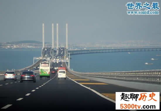 世界最长的跨海大桥，青岛海湾大桥(42.5公里)