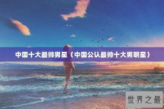 中国十大最帅男星（中国公认最帅十大男明星）